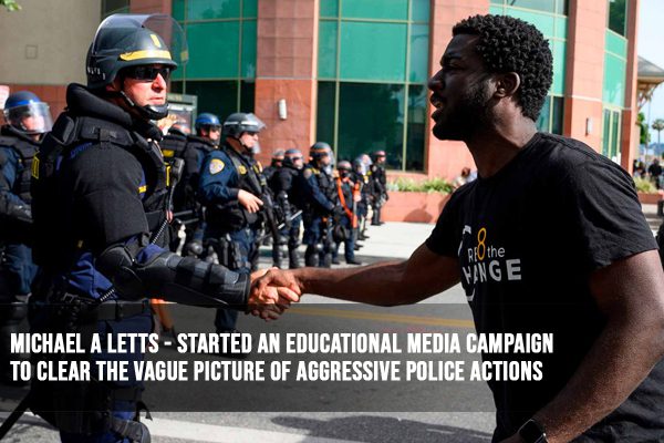 Michael A Letts – Founder of In-Vest USA: Started an Educational Media Campaign to Clear the Vague Picture of Aggressive Police Actions